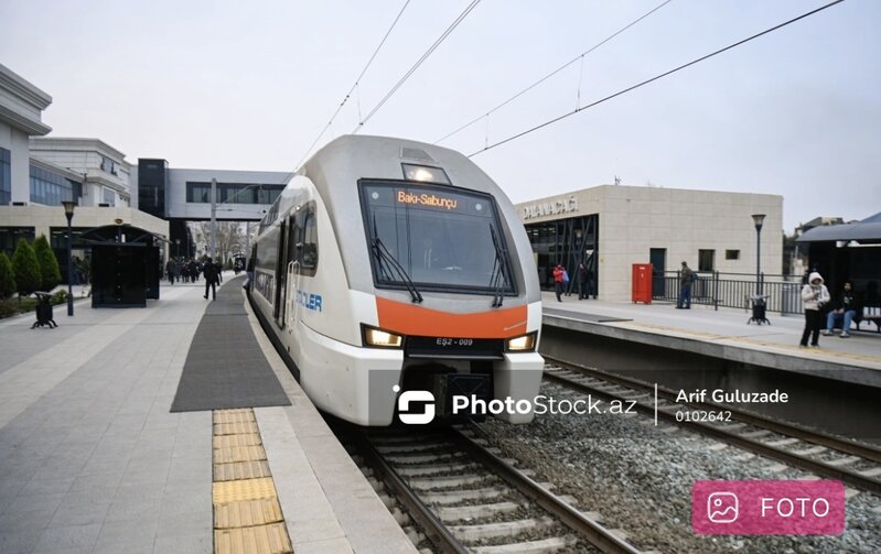 Bakı-Sumqayıt qatarının sərnişinlərinin NƏZƏRİNƏ - Sabahdan qrafik dəyişir