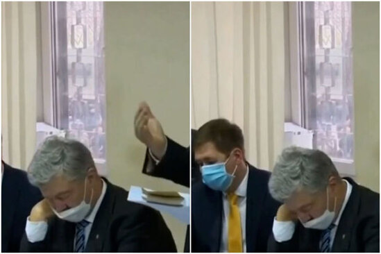 Keçmiş prezident öz məhkəməsində yuxuladı – VİDEO