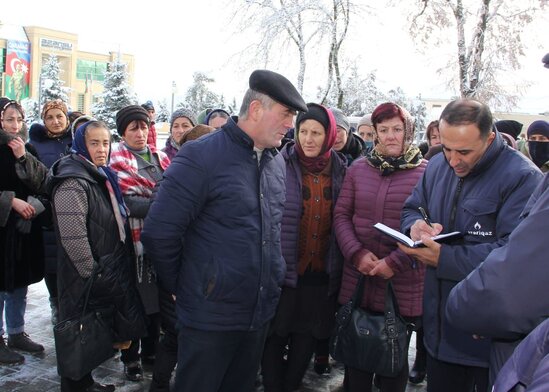 Qubada baş tutan "Açıq mikrofon" aksiyasında ümumilikdə 15 müraciət ünvanlandı