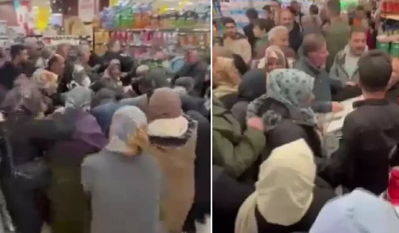 Televizorlar 1500 manata satışa çıxarıldı, mağaza savaş meydanına döndü