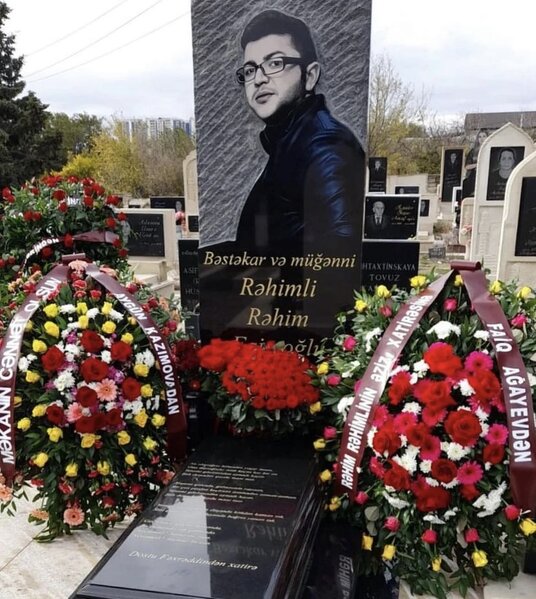 Rəhim Rəhimlinin məzarı belə hazırlandı – FOTO