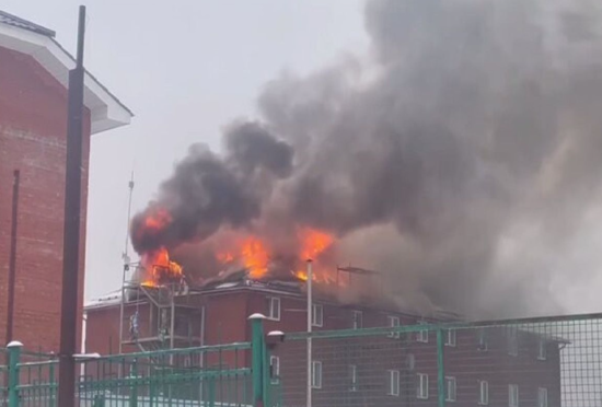 Moskvada Əlcəzair səfirinin iqamətgahında yanğın olub