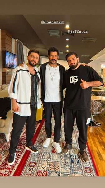 Jony ilə Burak Özçivit Bakıda görüşdü - FOTOLAR