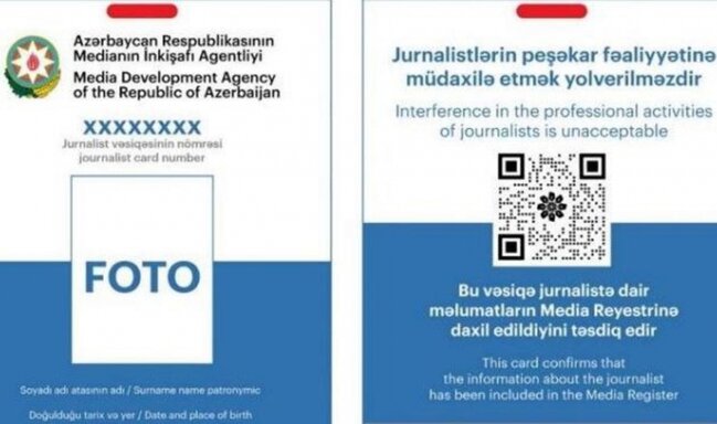 Jurnalist vəsiqəsi üçün niyə 20 manat tələb olunur?