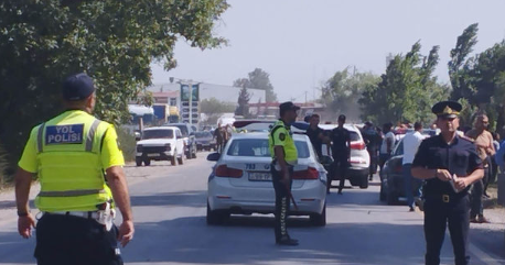 Xaçmazda yanğına görə bağlanan yol açıldı