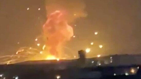 Kiyevdə güclü partlayış - VİDEO