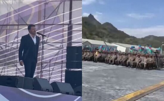 Emin Ağalarov Kəlbəcərdə konsert verdi - Video