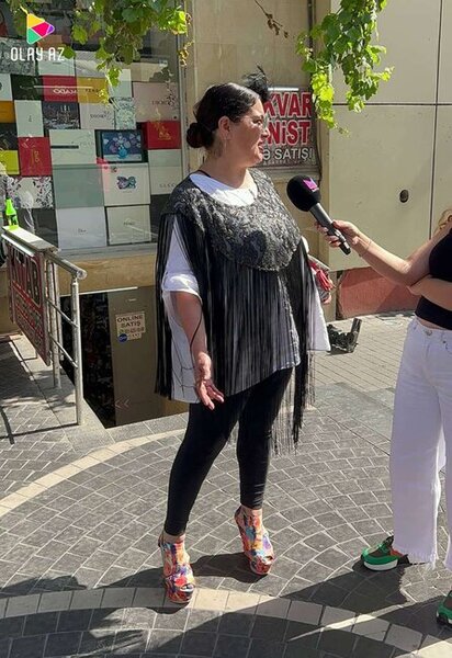 Elza vidaya bu obrazda gəldi