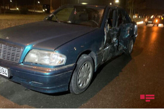 Bakıda müğənni yol qəzası zamanı xəsarət aldı - FOTO/VİDEO