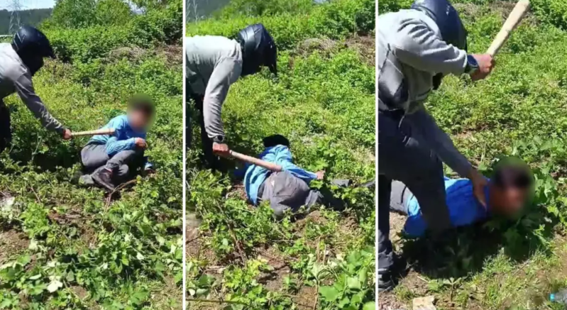 Sosial mediada uyğun olmayan paylaşımlar edən gəncləri dəyənəklə döydü - VİDEO