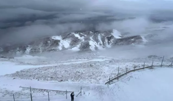 May ayında qar yağdı - VİDEO