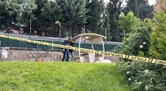 Bu parkdan kişi meyiti tapıldı - VİDEO