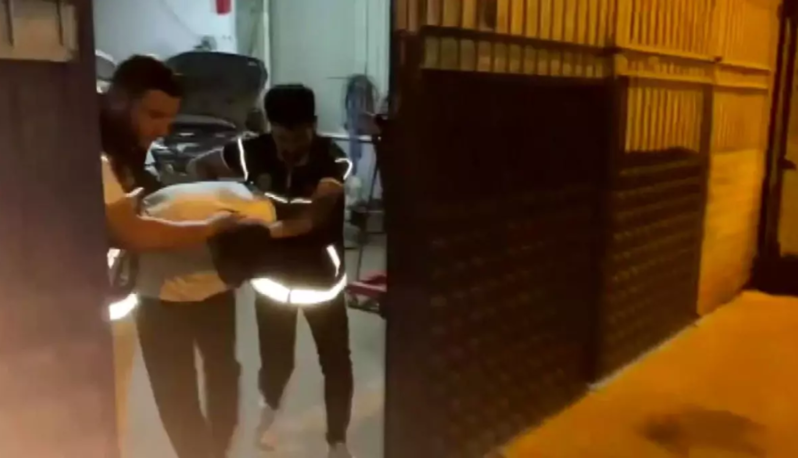 Məktəbli çantasından narkotik çıxan şəxs həbs edildi - VİDEO