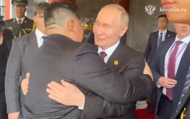 Kim Çen Inı Rusiyaya dəvət etdi - Video