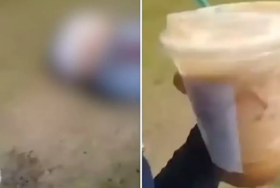 Yerdə yaralı halda uzanan dostunun videosunu çəkərək sosial şəbəkədə paylaşdı - VİDEO