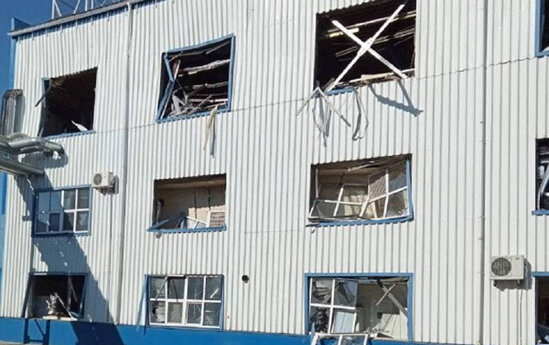 Kiyev vilayətində "Coca-Cola" zavodu vuruldu - FOTOLAR