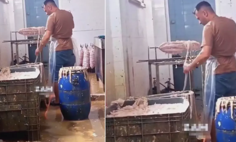 Kokoreçə "tövbe" etdirəcək görüntülər - VİDEO