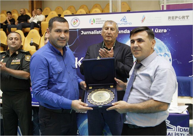 Jurnalistlər arasında keçirilən Zəfər Kubokunun qalibləri məlum olub