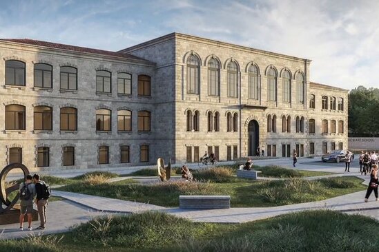 Şuşa Real Məktəbi bərpadan sonra necə olacaq? - VİDEO