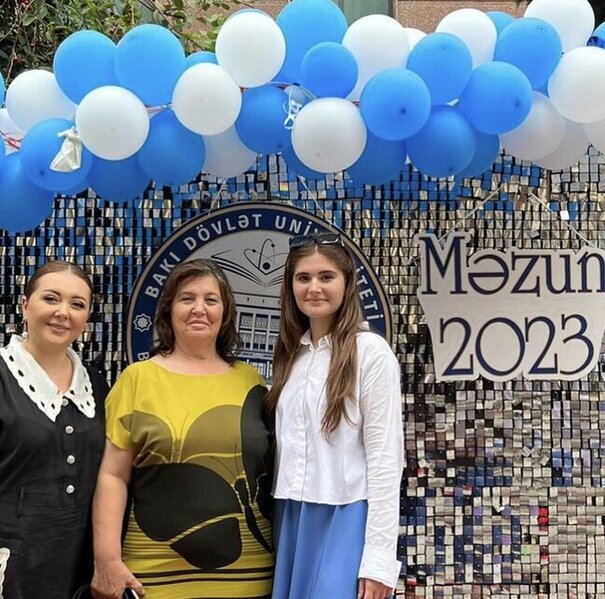 Lalə Azərtaşın qızı məzun oldu - FOTOLAR