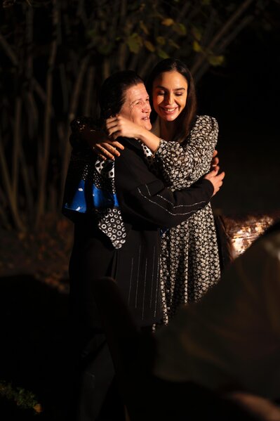 Leyla Əliyeva Qəbələdə bu ailənin qonağı oldu - Fotolar