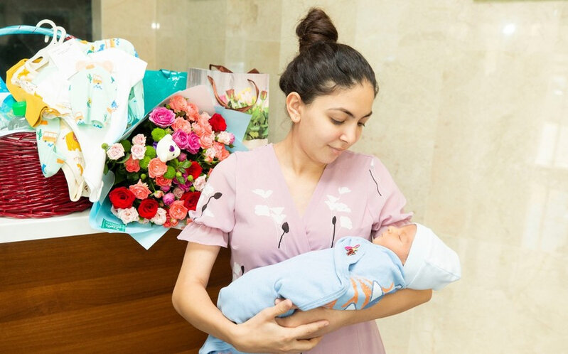 Bu il Laçında şəhid olan Elşad Həsənovun övladı dünyaya gəlib - FOTO