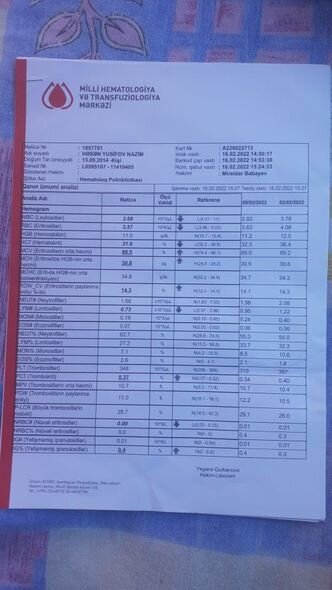 Üç yaşında atasını itirən Həsən indi də leykozla mübarizə aparır - FOTO
