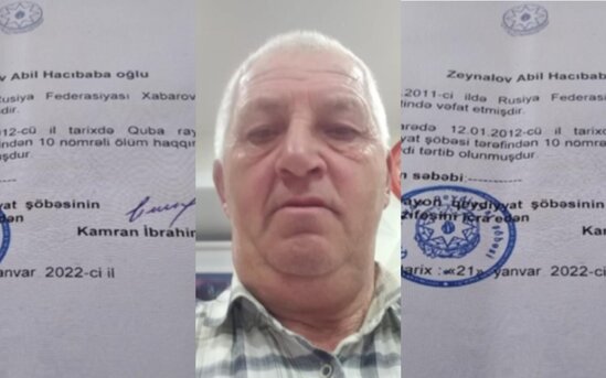 26 ildir ölü sayılan azərbaycanlı ölkəyə gələ bilmir – Qardaşı TƏFƏRRÜATI AÇIQLADI - VİDEO