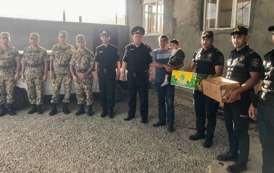 Cəlilabadda Vətən müharibəsi şəhidlərinin ailələri ziyarət olunub