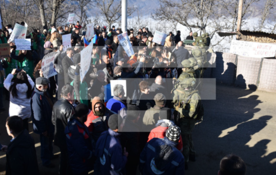 Laçın yolunda FLƏŞMOB keçirildi