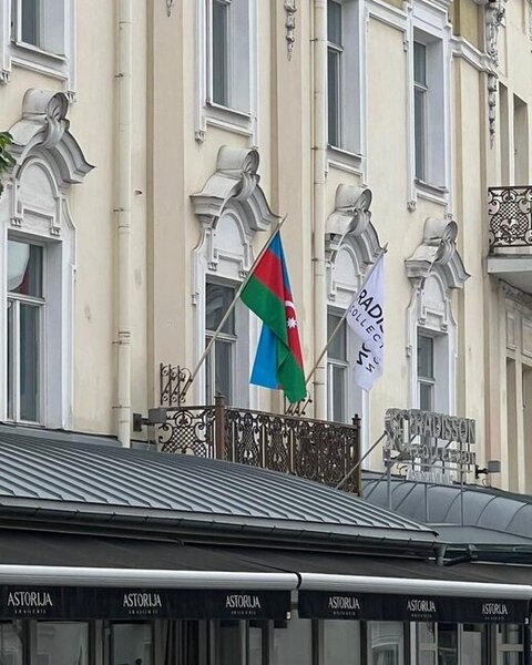 Mehriban Əliyeva Litvadan paylaşım etdi - FOTOLAR