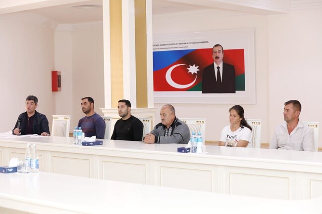 SOCAR "Azəriqaz" İB-nin baş direktoru Salyan rayonunda vətəndaş qəbulu keçirib