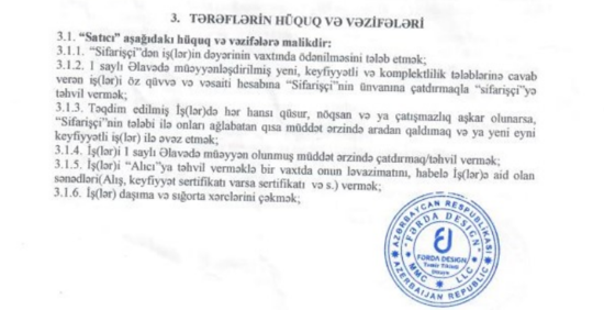 Aktyor Fərdanın da axtardığı "FƏRDA DESİGN" şirkətindən ŞİKAYƏT - FOTO-VİDEO