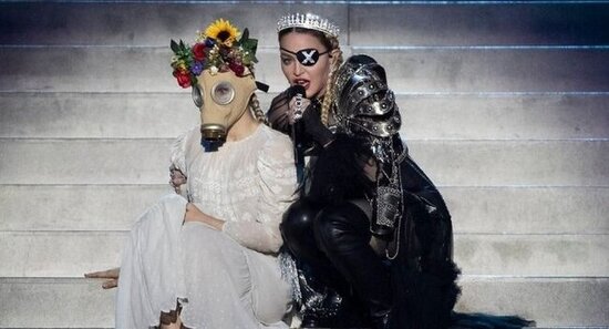 Madonnanın 4 il əvvəlki klipində Ukrayna müharibəsi və nüvə partlayışı - VİDEO