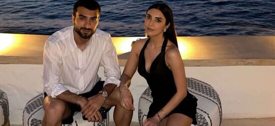 Mahir Emreli bacısı ilə Bodrumda - FOTO