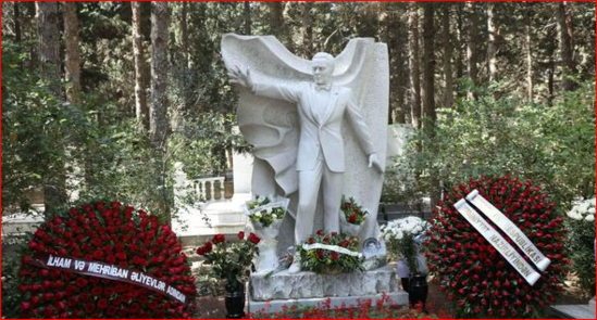 İlham Əliyev və Mehriban Əliyeva Müslüm Maqomayevin anım mərasiminə əklil göndəriblər - FOTO