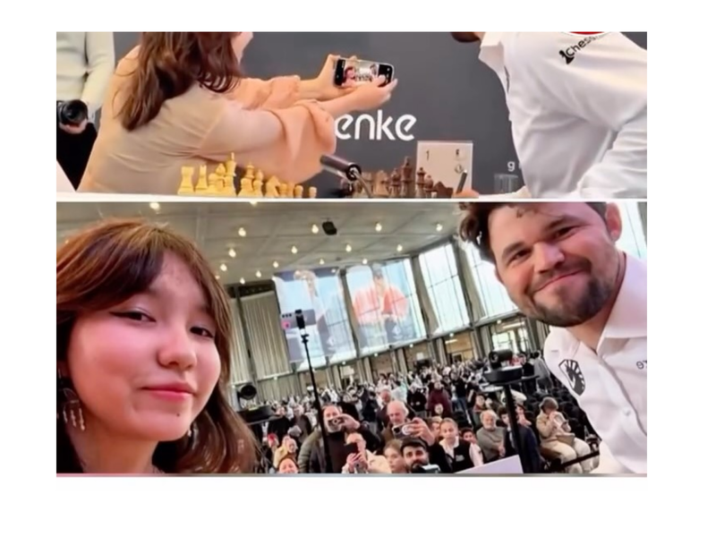 Maqnus Karlsen onunla selfi çəkdirən şahmatçını anında "SATDI" - VİDEO