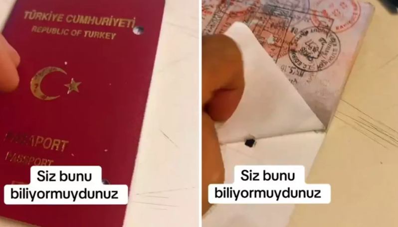 Pasportunun arxasını cırdı, gördüklərinə inana bilmədi - VİDEO