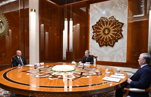 Azərbaycan, Türkmənistan, Özbəkistan liderlərinin iştirakı ilə sənədlərin imzalanması mərasimi olub