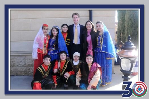 Metyu Brayza Novruz bayramını qeyd etdi - FOTO