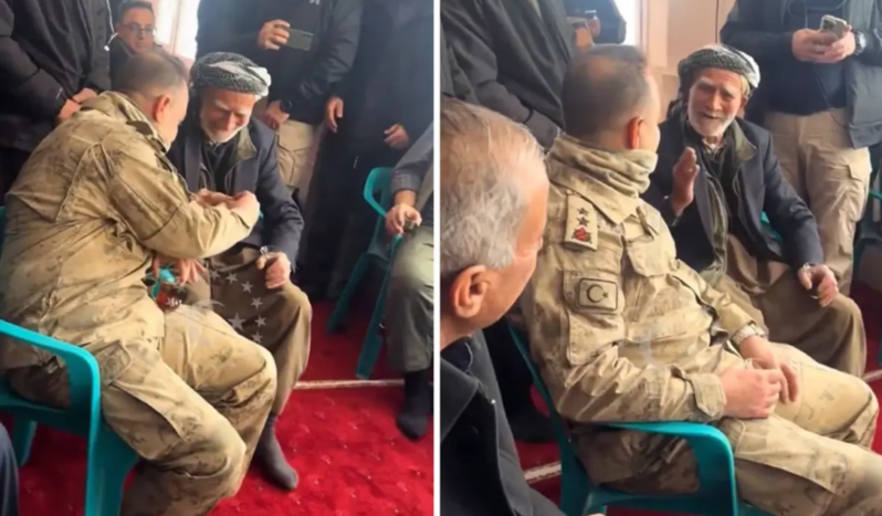 Məsciddə çəkilən görüntülər ürəkləri isidib - VİDEO