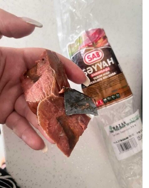 "SAB"ın kolbasasından görün nə çıxdı