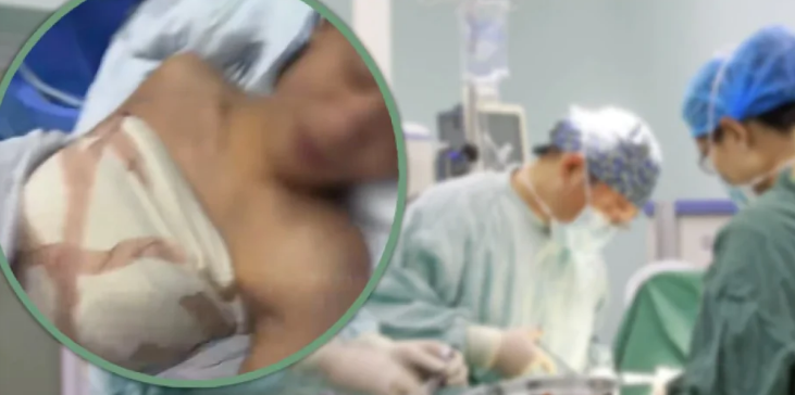 19 yaşlı oğlanı aldadaraq sinə böyütmə əməliyyatı ETDİLƏR- FOTOLAR