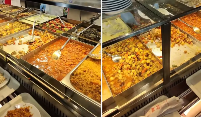 Dövlət universitetinin açıq bufetinə baxın! Menyusu qədər qiymətləri də təəccübləndirir! - VIDEO