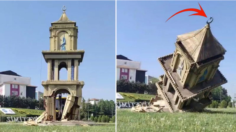 Məşhur tarixi abidənin sökülməsi böyük narazılıq yaratdı