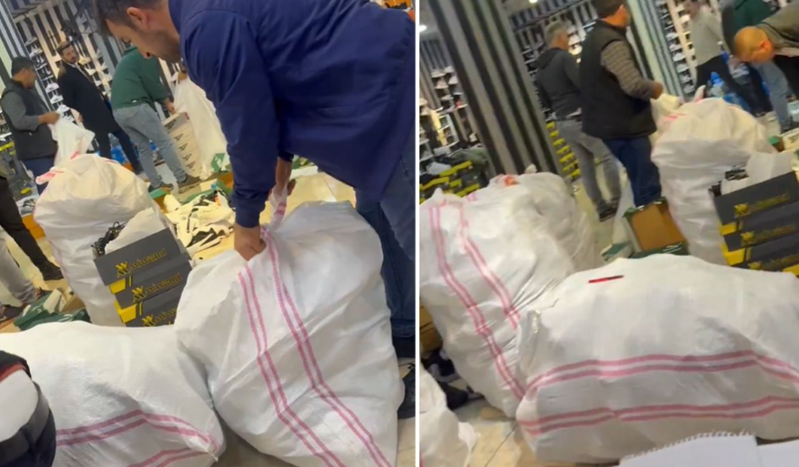 Məşhur mağazanın ayaqqabıları saxta imiş! - VİDEO