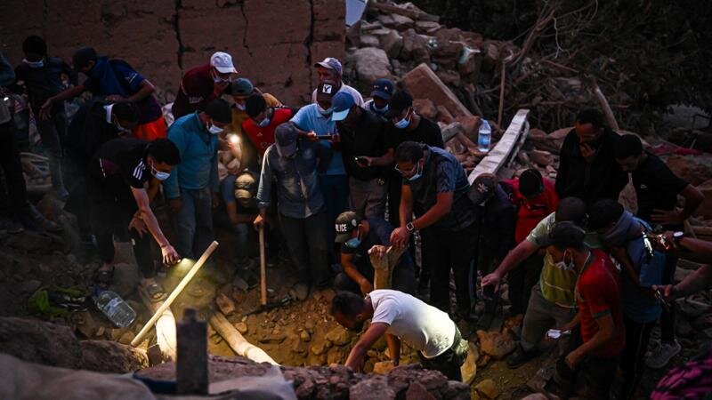 Mərakeş hökuməti zəlzələdən zərər çəkmiş ailələrə aylıq 250 dollar yardım edəcək