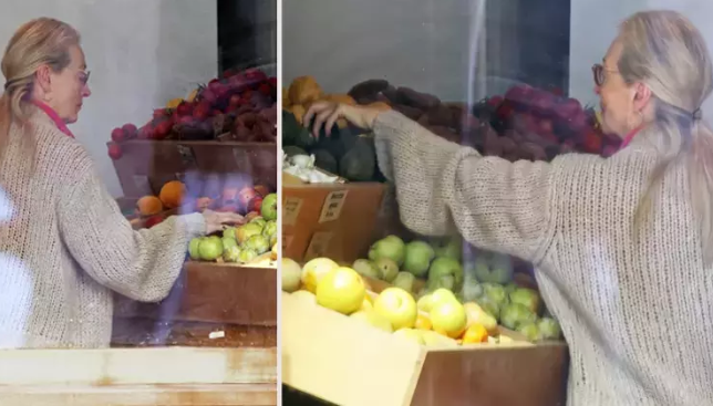 Mükafat gecəsindən çıxıb bazara getdi