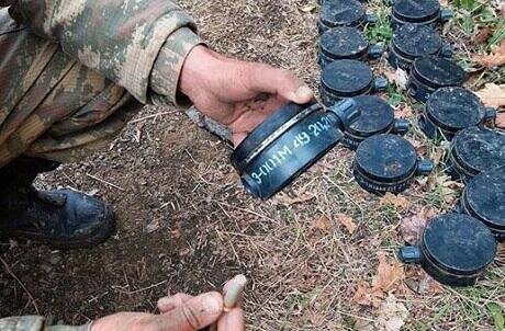 Hərbçilərimizin düşdüyü minanın istehsal ili... - FOTO