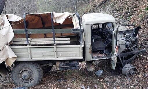 Hərbçilərimizin düşdüyü minanın istehsal ili... - FOTO